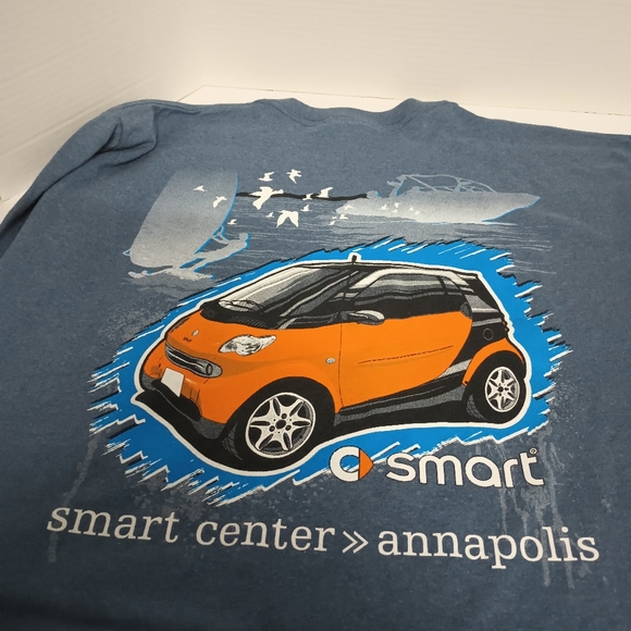 "Smart Car Annapolis Maryland Rare  T-shirt Size Medium - Picture 5 of 9